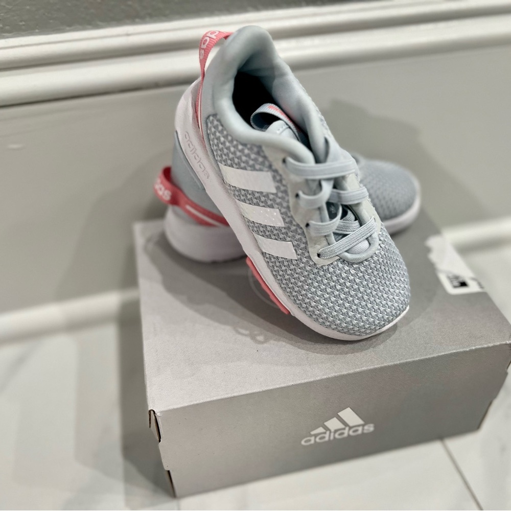 Brand new! Baby girl’s Adidas shoes